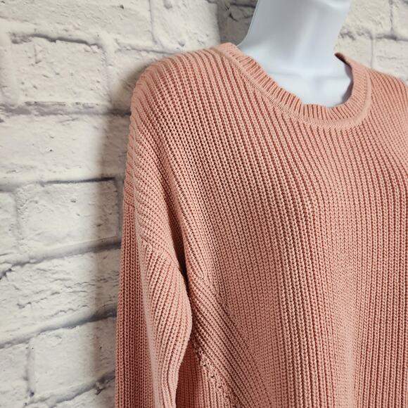 Lucky Brand Sweater Womens Size Medium Lace-Up Back - Picture 3 of 13